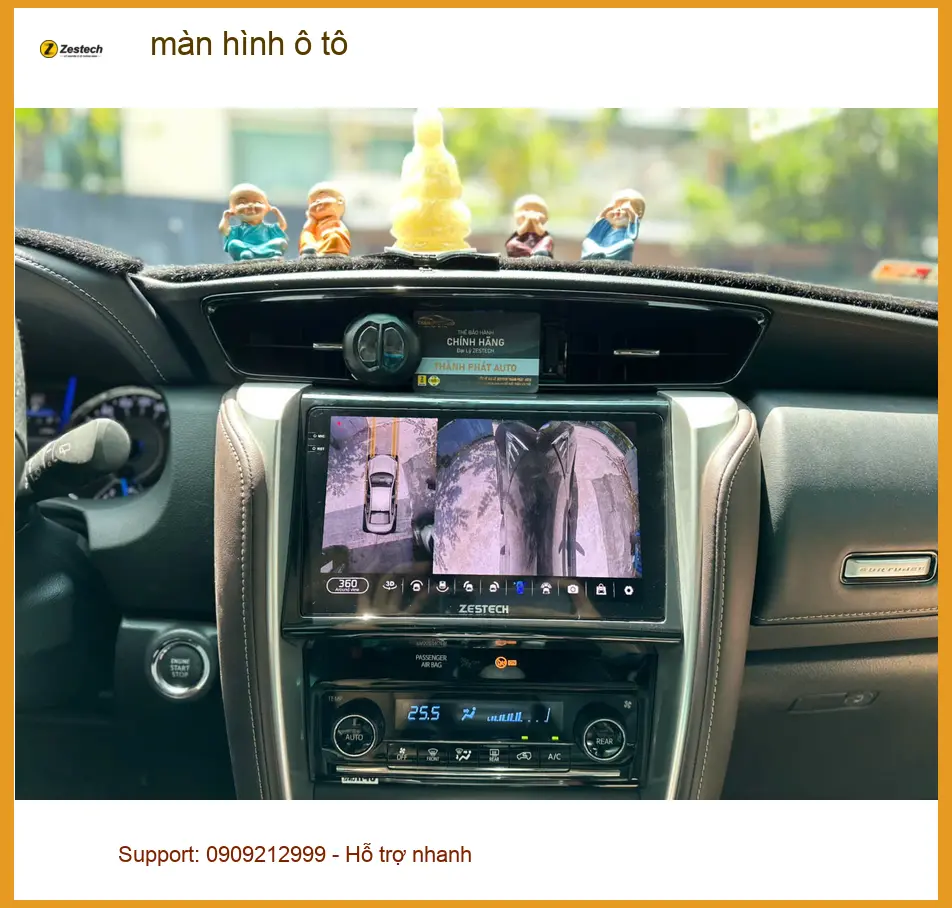 Anh Trọng lắp màn hình ô tô cho Hyundai Creta tại Hóc Môn để xem bản đồ và giải trí ảnh thực tế 3
