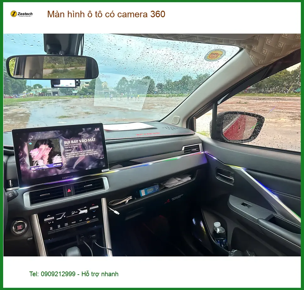 Anh Tùng lắp màn hình ô tô có camera 360 cho Hyundai Creta tại Quận 2 ảnh thực tế 3