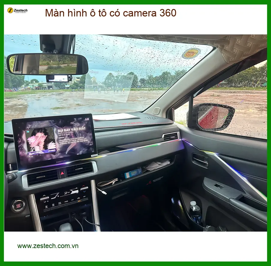 Anh Duy lắp Màn hình ô tô có camera 360 Hyundai Accent ở Quận 12. ảnh thực tế 2