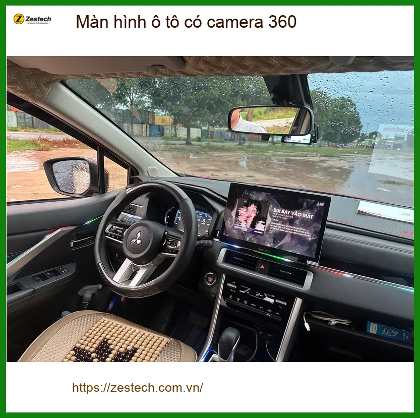 Anh Công lắp màn hình Android có camera 360 cho Hyundai Accent tại Quận 9 ảnh thực tế 4