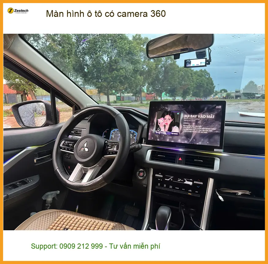 Anh Hải lắp màn hình ô tô có camera 360 cho Kia Sorento ở Phú Nhuận ảnh thực tế 3
