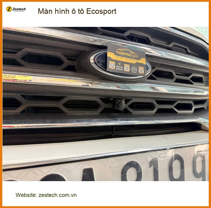 Anh Quang lắp màn hình ô tô Ecosport ở Quận Bình Thạnh cho xe thêm tiện nghi ảnh thực tế 3