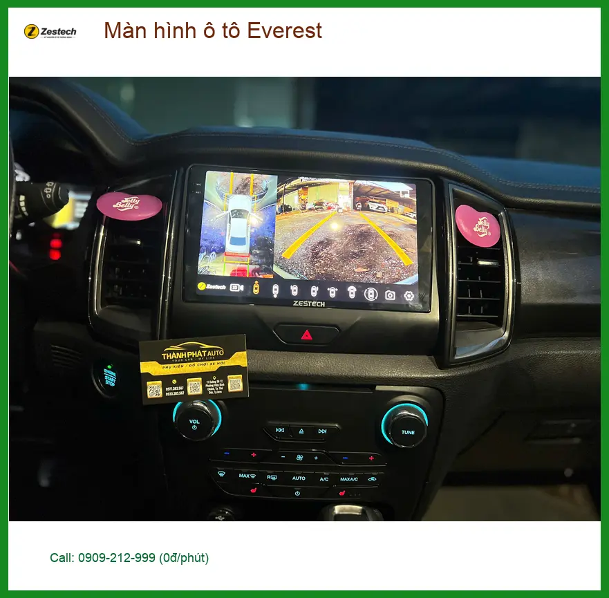 Chú Đông nâng cấp màn hình Android chính hãng cho Ford Everest ở Quận 2 ảnh thực tế 2