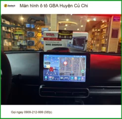 Nơi Lắp Màn Hình Android Ô Tô hình ô tô GBA Huyện Củ Chi - Giá Tốt TPHCM