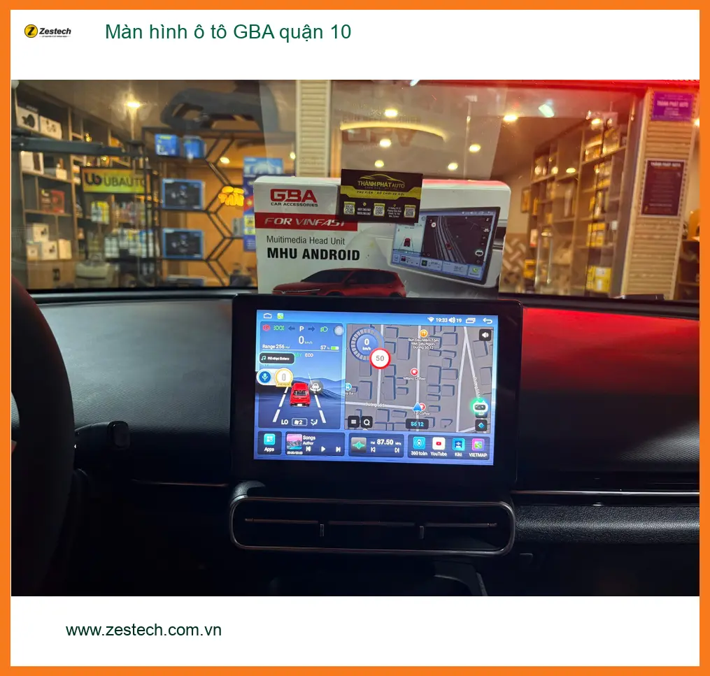 Nơi Gắn Màn Hình Android Ô Tô hình ô tô GBA quận 10 - Giá Tốt TPHCM