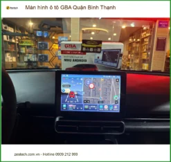 Địa Chỉ Lắp Màn Hình Android Ô Tô hình ô tô GBA Quận Bình Thạnh - Giá Tốt TPHCM