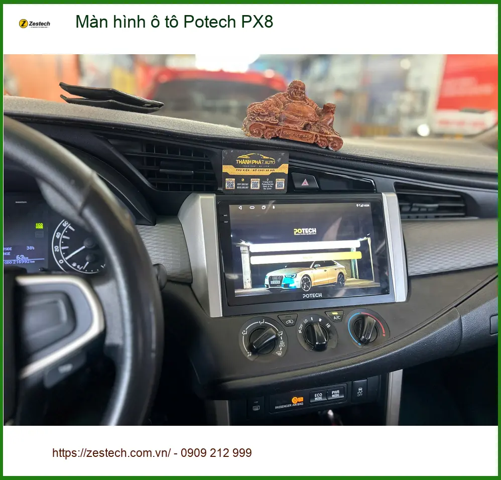 Anh Thắng nâng cấp màn hình ô tô Potech PX8 cho Kia K3 tại Tân Bình