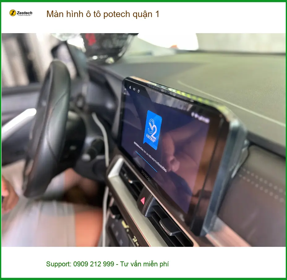 Địa Chỉ Lắp Màn Hình Android Ô Tô hình ô tô potech quận 1 - Giá Tốt TPHCM