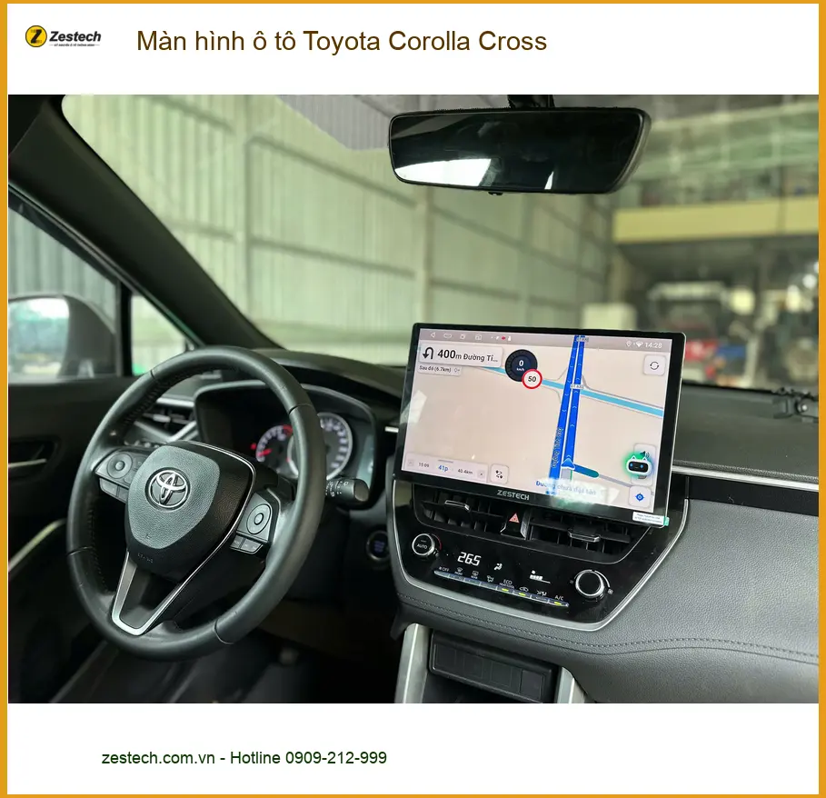 Bác Cường lắp màn hình ô tô Toyota Corolla Cross tại Quận 2 để nâng tầm trải nghiệm lái ảnh thực tế 5