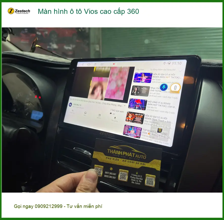 Anh Duy Khang tìm lắp màn hình ô tô Vios 360 cao cấp tại Nhà Bè ảnh thực tế 3