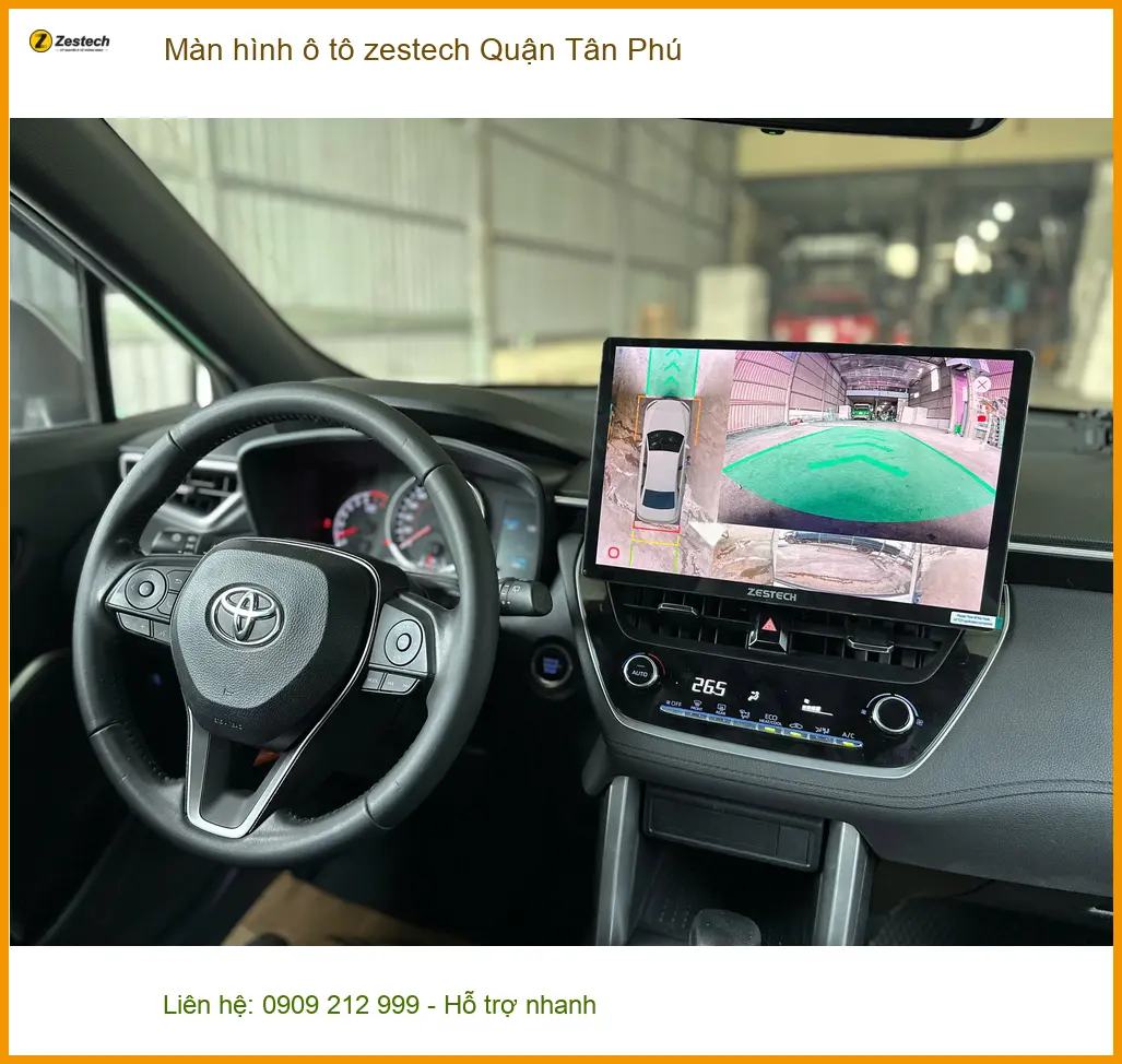 Cửa Hàng Lắp Đặt Màn Hình Android Ô Tô Zestech Quận Tân Phú - Giá Tốt TPHCM ảnh thực tế 3