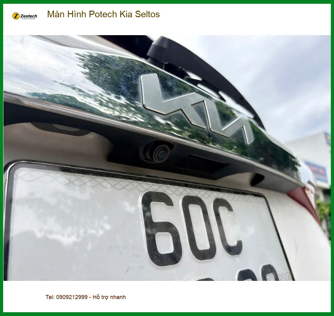 Anh Đức Anh lắp màn hình Potech Kia Seltos tại Quận Gò Vấp để nâng cấp trải nghiệm lái ảnh thực tế 4