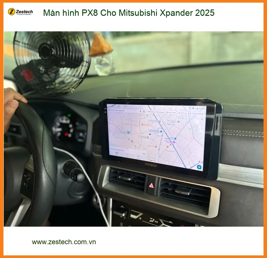Anh Tú lắp màn hình PX8 cho Mitsubishi Xpander 2025 tại Quận 3 ảnh thực tế 4