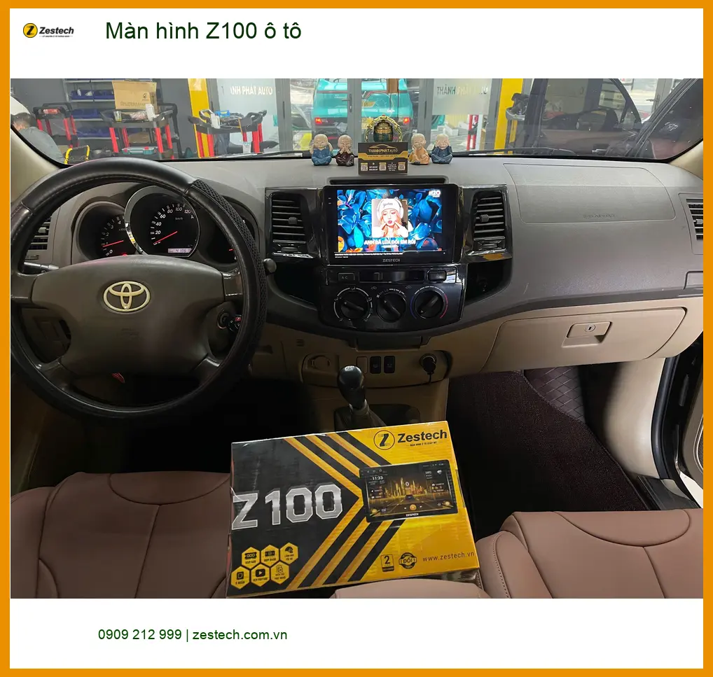Anh Hưng nâng cấp Màn hình Z100 ô tô cho Kia Seltos tại Quận Gò Vấp, trải nghiệm lái đỉnh cao ảnh thực tế 4