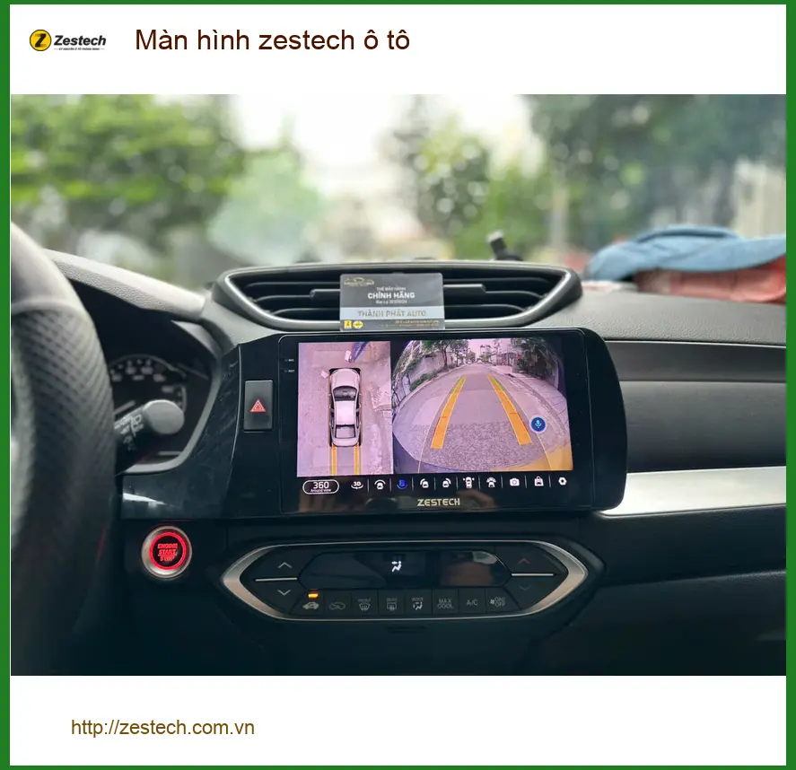 Anh Nam Phong lắp Màn hình Zestech ô tô cho Ford Ranger tại Quận Tân Phú ảnh thực tế 3