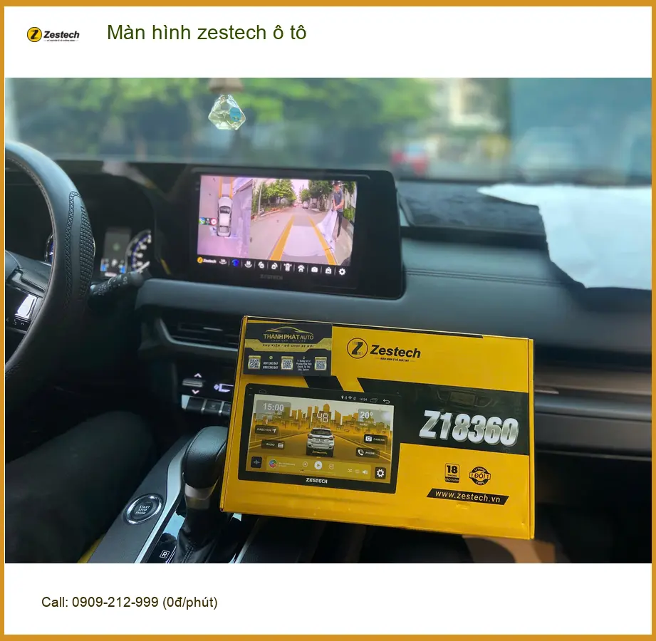 Chị Lan Anh nâng cấp màn hình Zestech cho Honda CR-V tại Quận 2