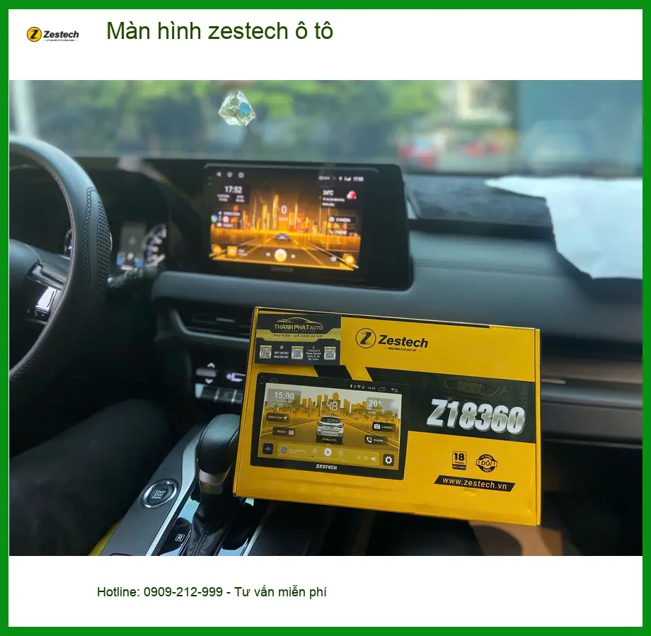 Chị Lan Anh nâng cấp màn hình Zestech cho Honda CR-V tại Quận 2 ảnh thực tế 3