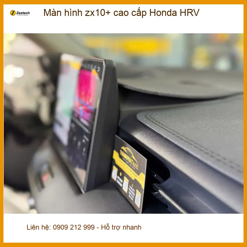 Anh Nam lắp màn hình ZX10+ cao cấp chính hãng cho Honda HRV tại Quận 10 ảnh thực tế 2