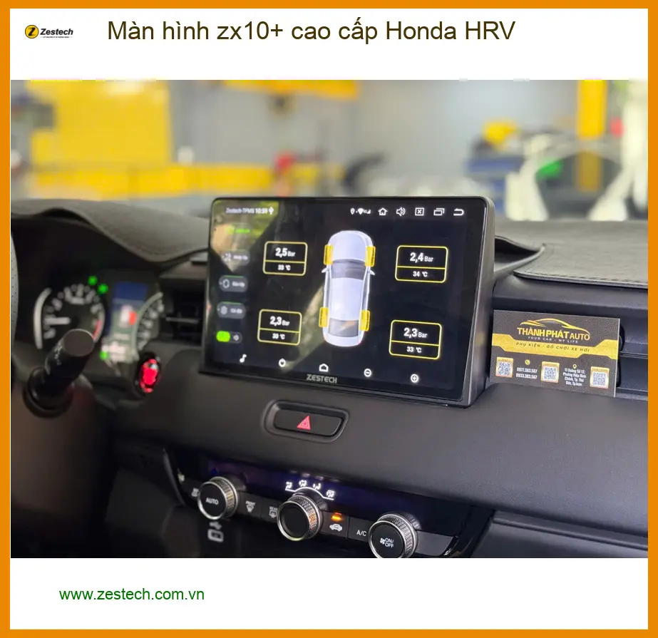 Anh Nam lắp màn hình ZX10+ cao cấp chính hãng cho Honda HRV tại Quận 10 ảnh thực tế 3