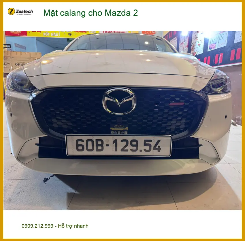 Anh Tùng độ mặt calang cho Mazda 2 tại Quận 8 để nâng tầm phong cách