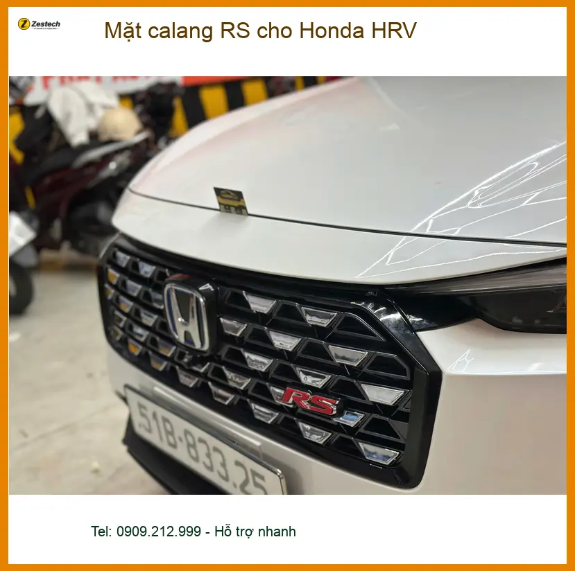 Anh Quang độ mặt calang RS cho Honda HRV tại Quận 2 để xe trông thể thao hơn ảnh thực tế 4