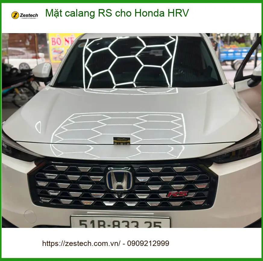 Anh Khánh độ mặt calang RS cho Honda HRV tại Hóc Môn để xe trông thể thao hơn ảnh thực tế 2