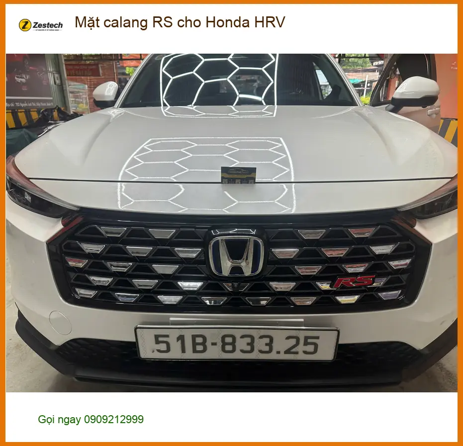 Anh Khánh độ mặt calang RS cho Honda HRV tại Hóc Môn để xe trông thể thao hơn ảnh thực tế 3