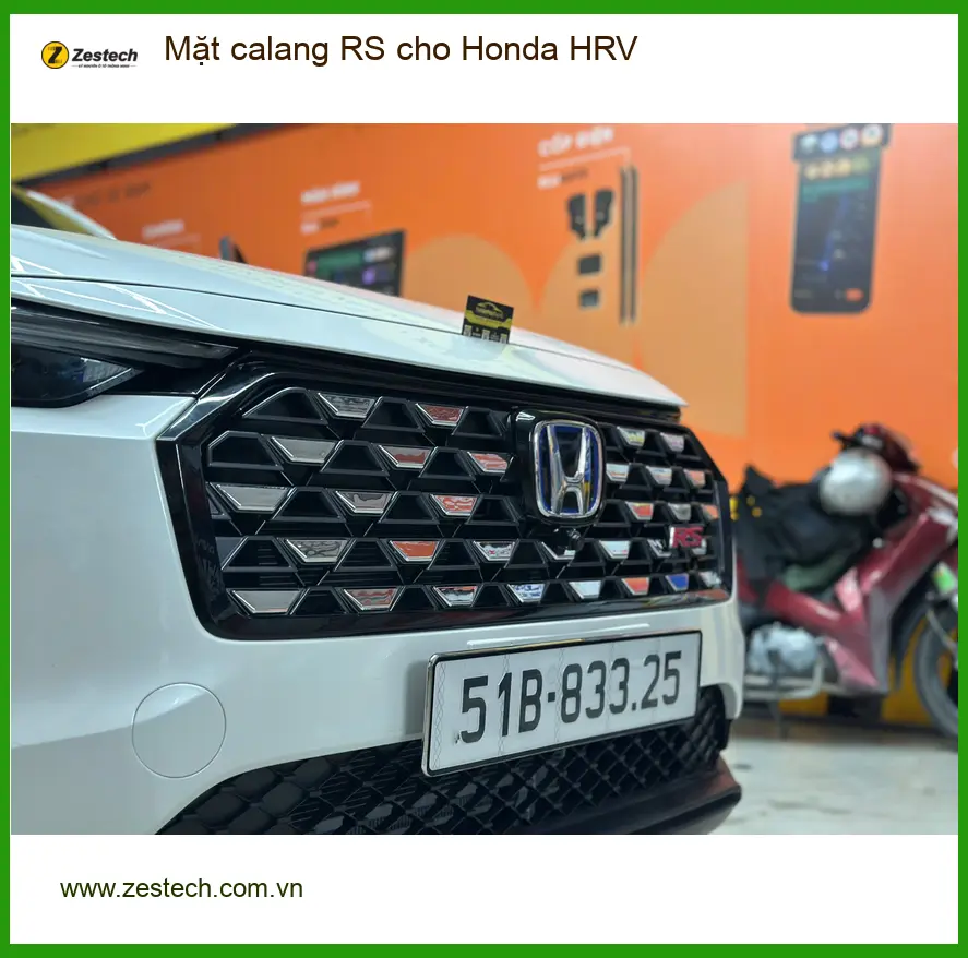 Anh Khánh độ mặt calang RS cho Honda HRV tại Hóc Môn để xe trông thể thao hơn ảnh thực tế 4