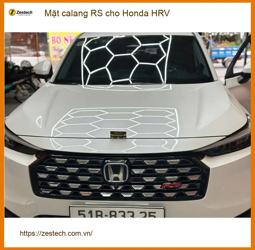 Anh Minh lắp Mặt calang RS cho Honda HRV Quận 12 để nâng tầm diện mạo xe