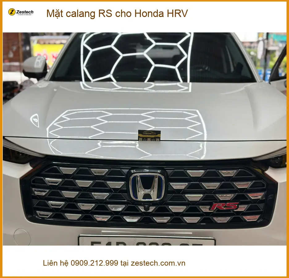 Anh Dũng độ Mặt calang RS cho Honda HRV tại Quận Thủ Đức để xe thêm phần thể thao