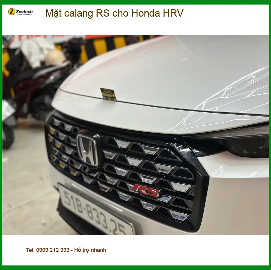 Anh Dũng độ Mặt calang RS cho Honda HRV tại Quận Thủ Đức để xe thêm phần thể thao ảnh thực tế 2