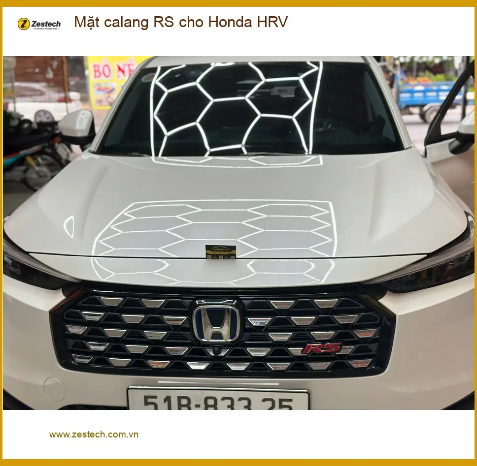 Anh Tấn độ Mặt calang RS cho Honda HRV Quận 9 để xe trông thể thao và cá tính hơn ảnh thực tế 3