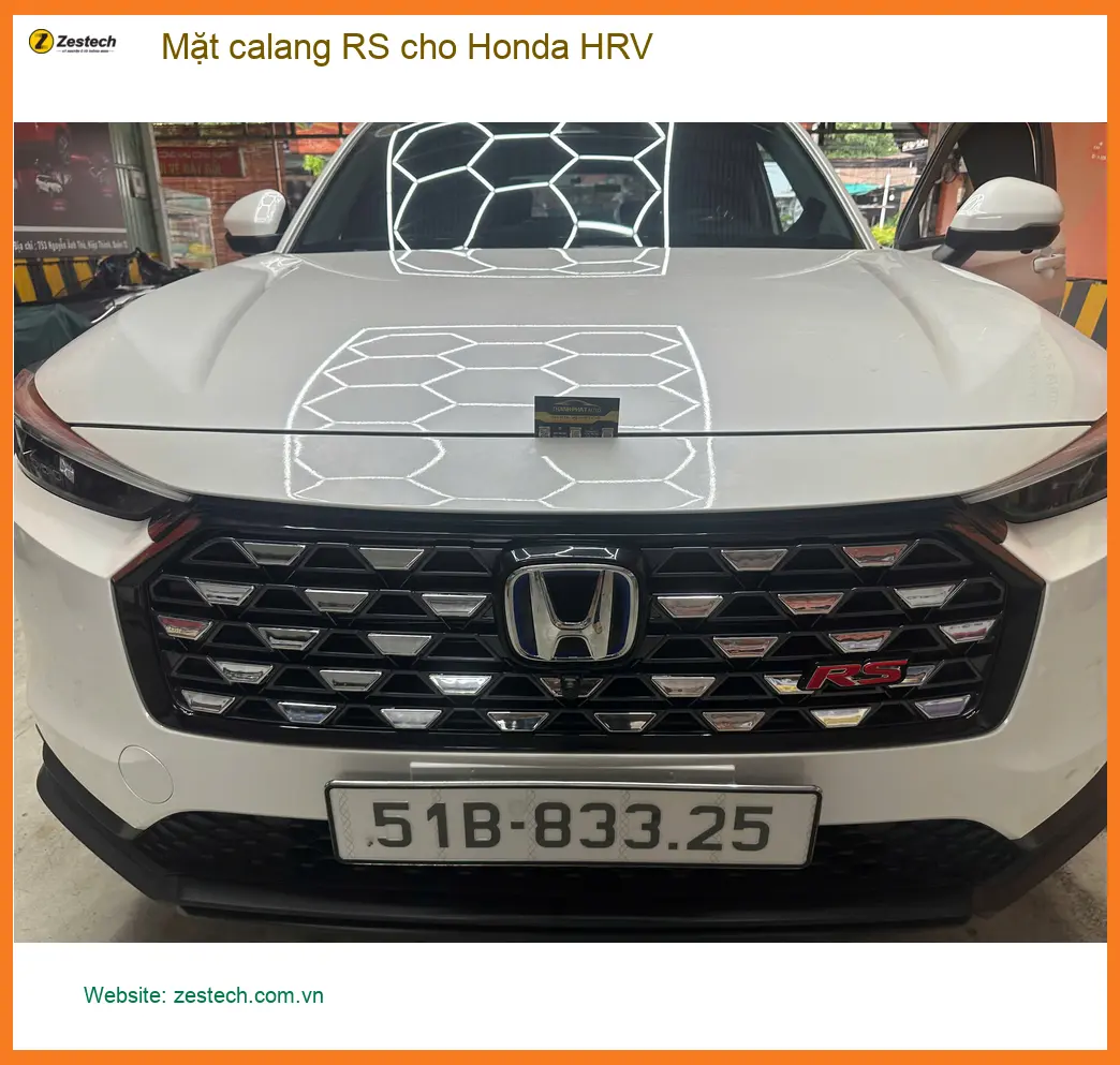 Anh Dũng độ Mặt calang RS cho Honda HRV tại Quận Thủ Đức để xe thêm phần thể thao ảnh thực tế 5