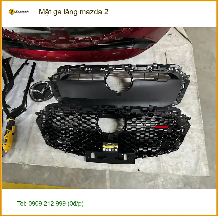 Anh Dũng độ Mặt ga lăng Mazda 2 ở Quận Tân Bình tìm chỗ uy tín