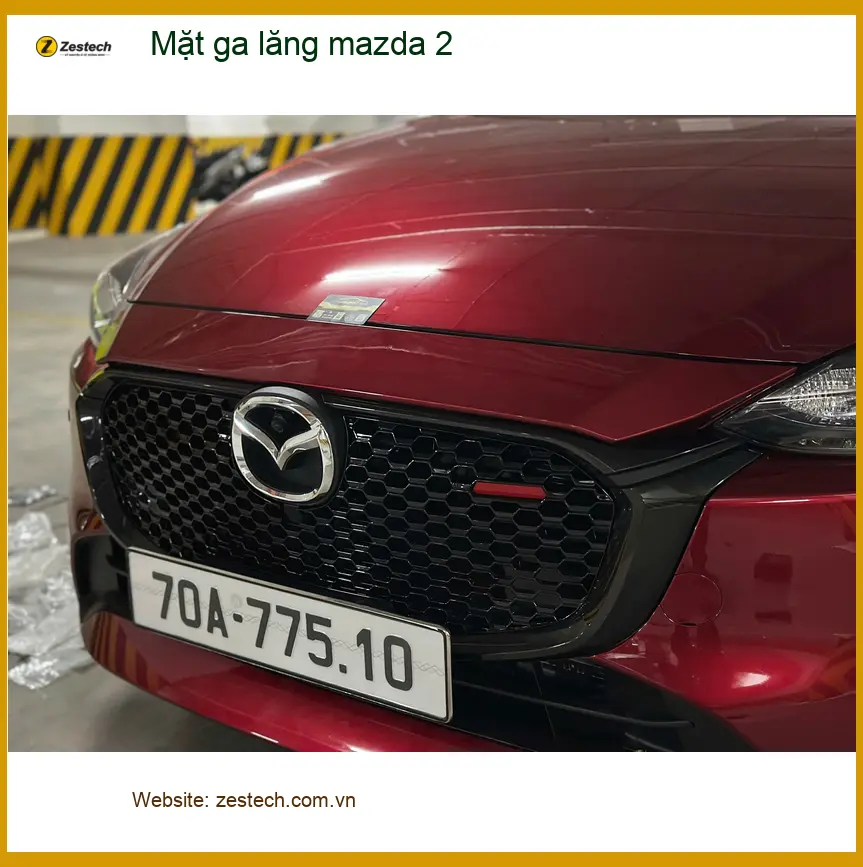 Anh Khải độ mặt ga lăng Mazda 2 tại Củ Chi để chiếc xe trông cá tính hơn ảnh thực tế 2