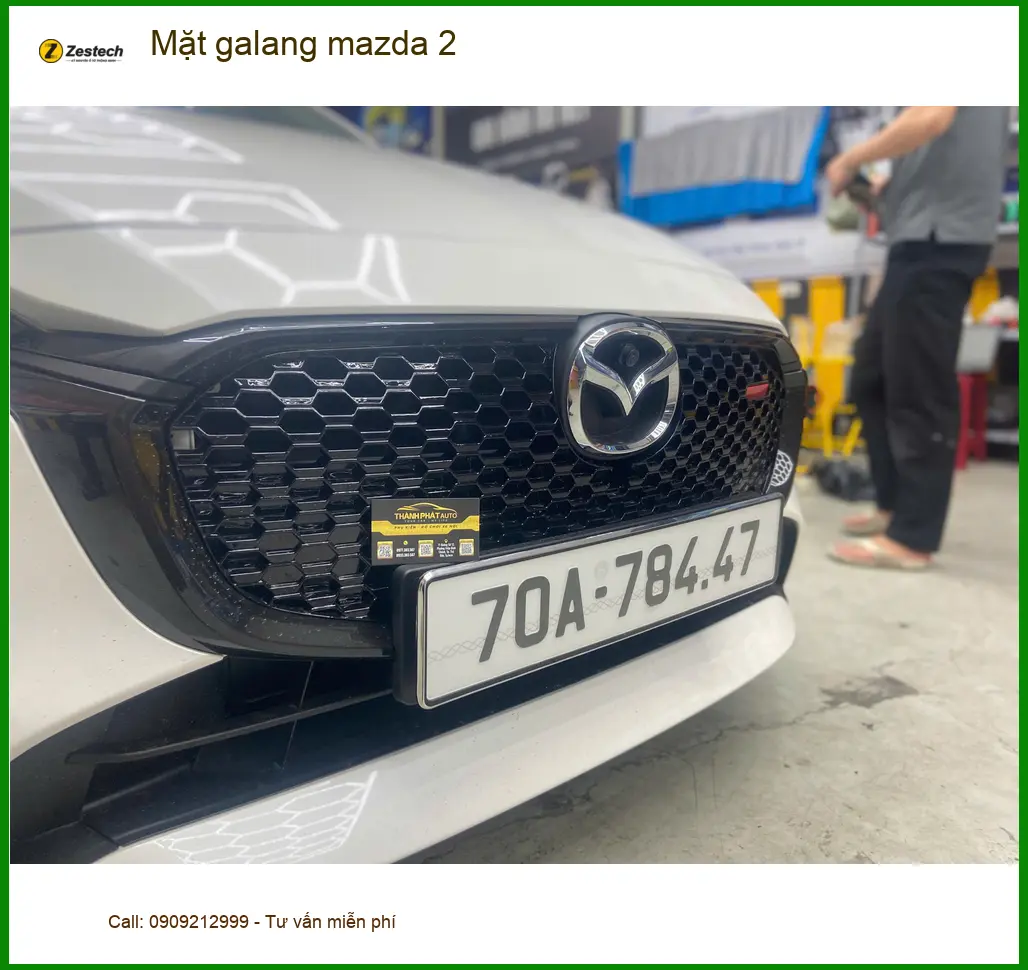 Địa điểm lắp mặt galang Mazda 2 uy tín, giá tốt tại Quận Tân Bình ảnh thực tế 2