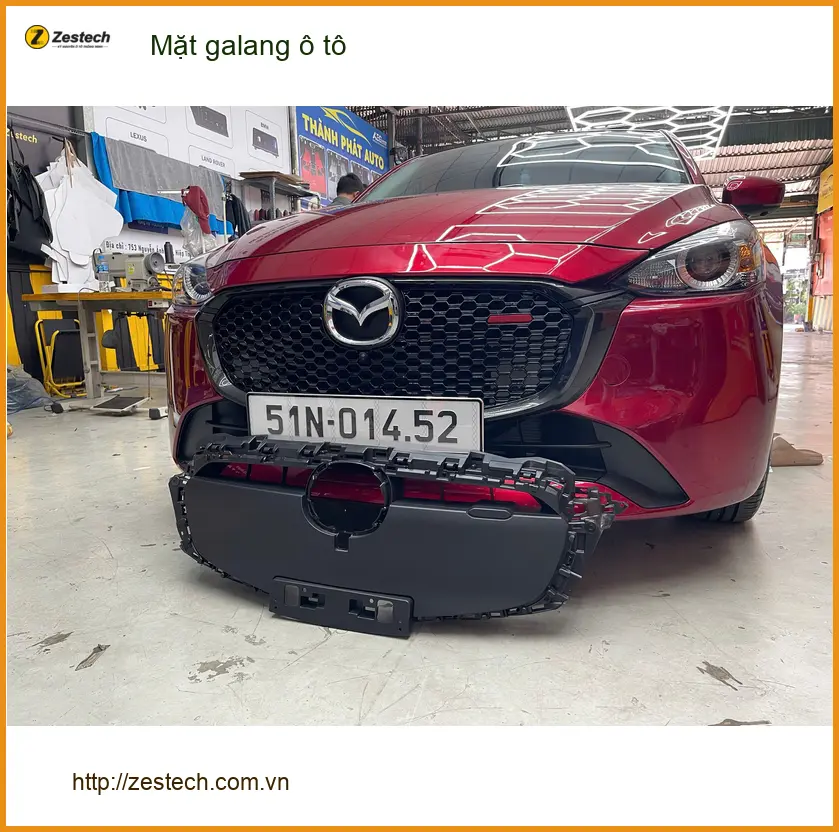 Anh Tùng độ Mặt galang ô tô Mazda CX-5 tại Quận Thủ Đức cho diện mạo xe mới mẻ hơn
