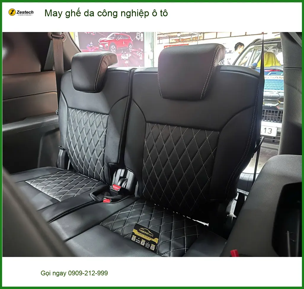 Chị Thảo bọc ghế da công nghiệp cho Hyundai Accent tại Quận 5 để nội thất xe sạch đẹp hơn ảnh thực tế 4