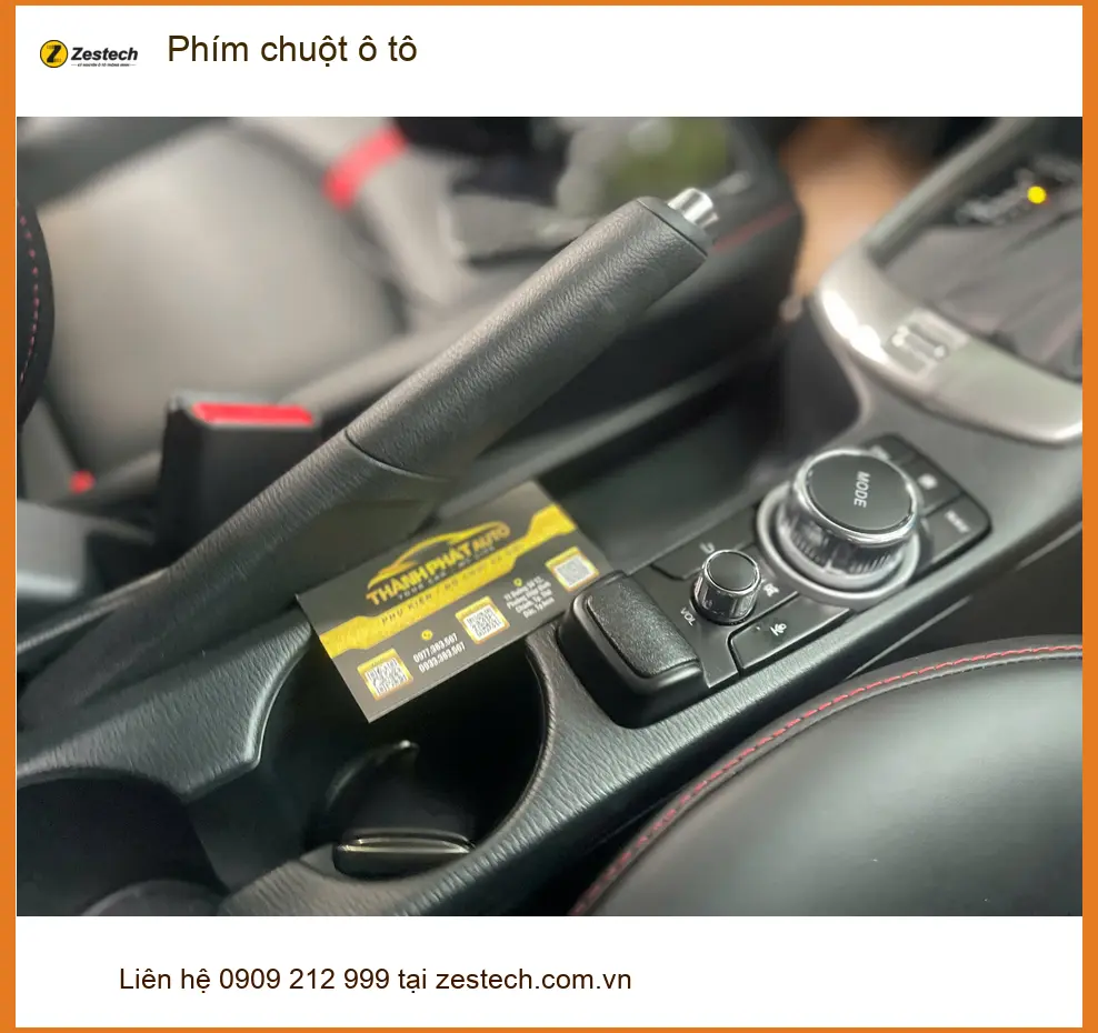 Chị Vân lắp phím chuột ô tô cho Toyota Raize tại Quận Thủ Đức tiện lợi hơn ảnh thực tế 2