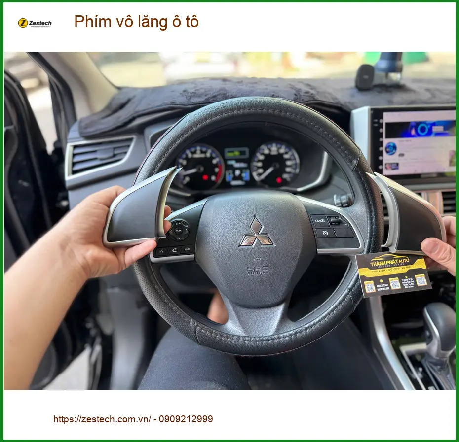 Chị Mai Anh lắp phím vô lăng ô tô cho Hyundai Accent tại Quận 2 vì nút cũ bị liệt ảnh thực tế 2
