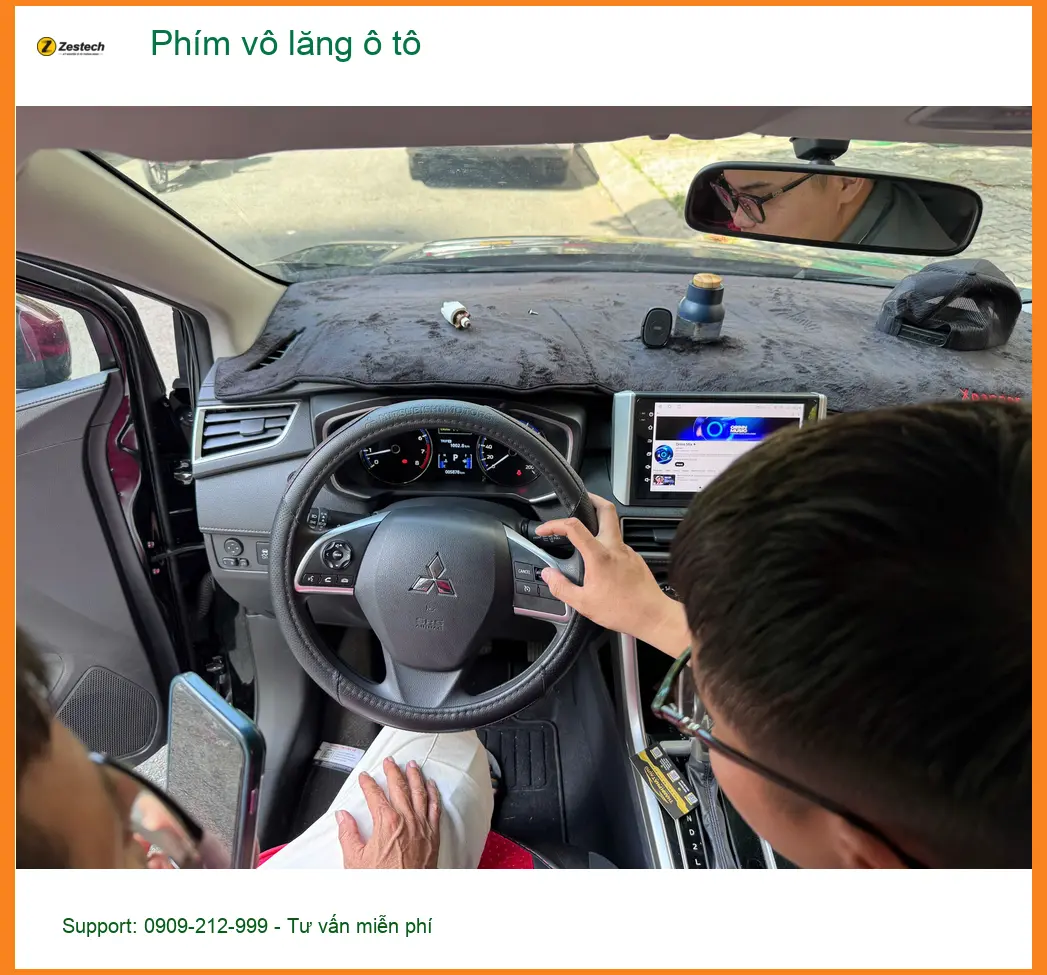 Chị Mai Anh lắp phím vô lăng ô tô cho Hyundai Accent tại Quận 2 vì nút cũ bị liệt ảnh thực tế 3