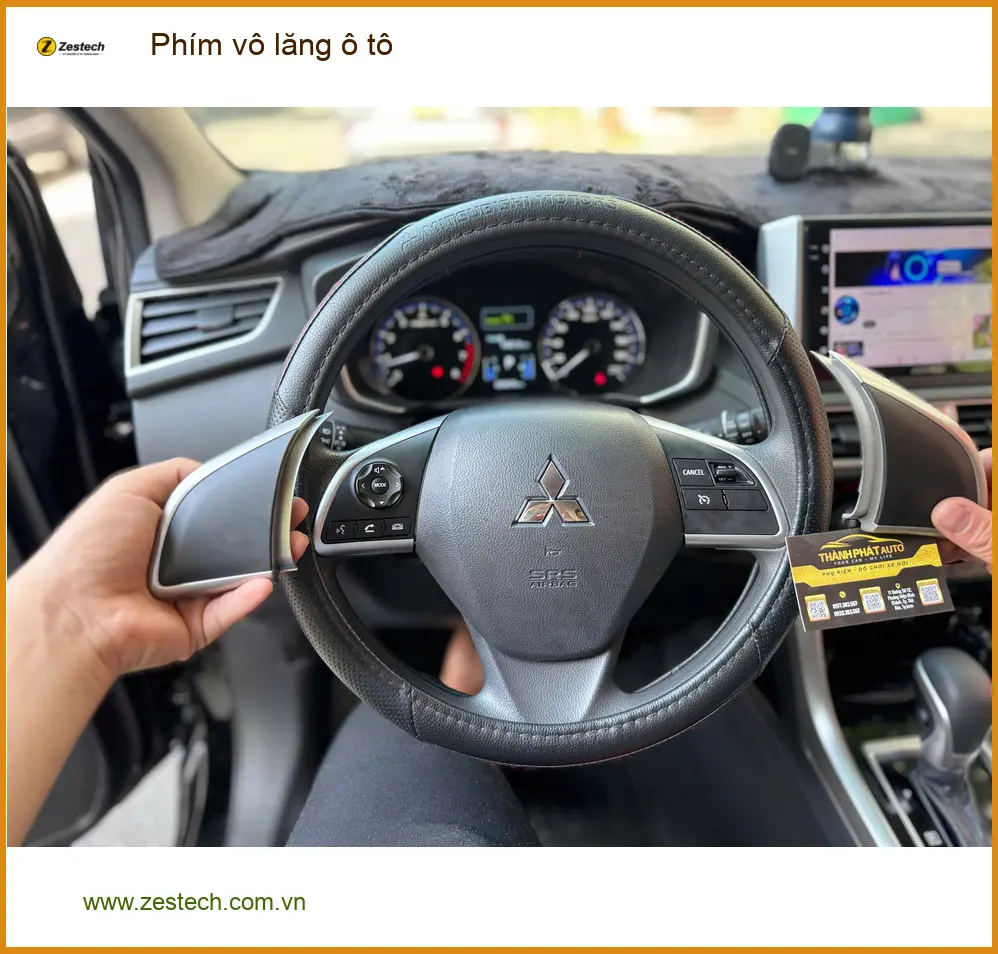 Chị Mai Anh lắp phím vô lăng ô tô cho Hyundai Accent tại Quận 2 vì nút cũ bị liệt ảnh thực tế 4