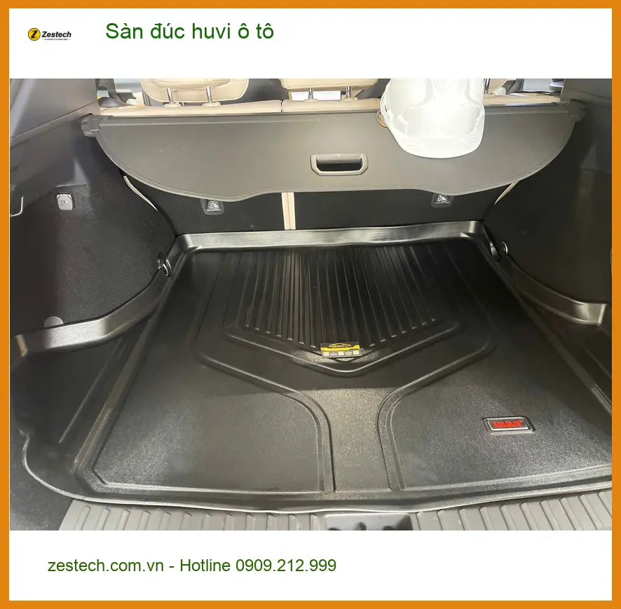 Chị Hằng lắp sàn đúc huvi ô tô cho Honda CR-V ở Quận 12, sạch sẽ ảnh thực tế 5