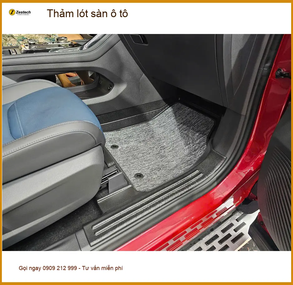Anh Việt tìm mua thảm lót sàn ô tô Ford Everest tại Quận Tân Phú chính hãng ảnh thực tế 5