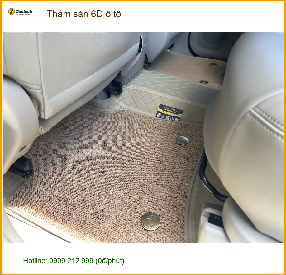 Anh Bách lắp thảm sàn 6D ô tô cho Honda HR-V tại Quận 2 ảnh thực tế 2