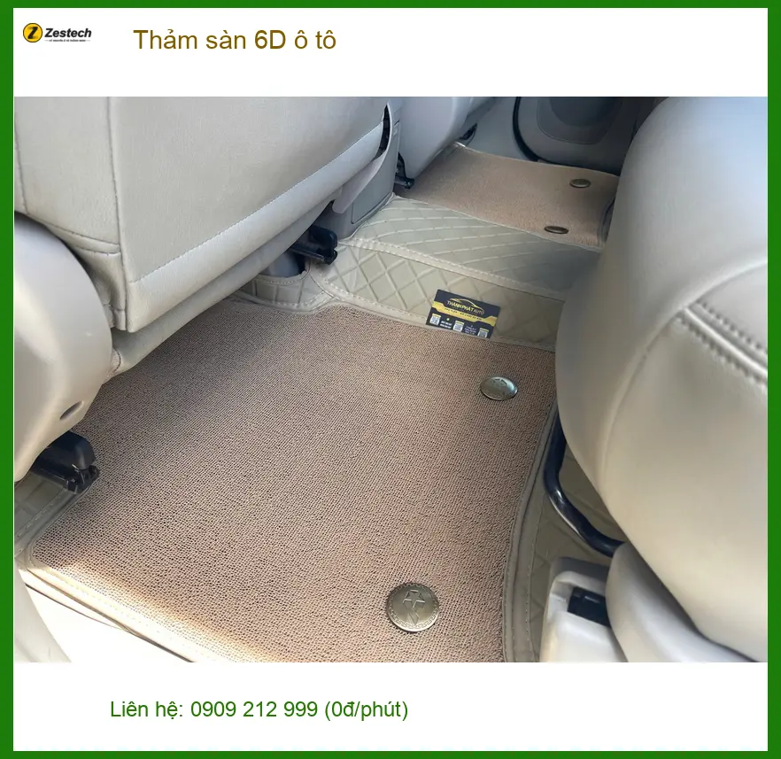 Anh Bách lắp thảm sàn 6D ô tô cho Honda HR-V tại Quận 2 ảnh thực tế 3