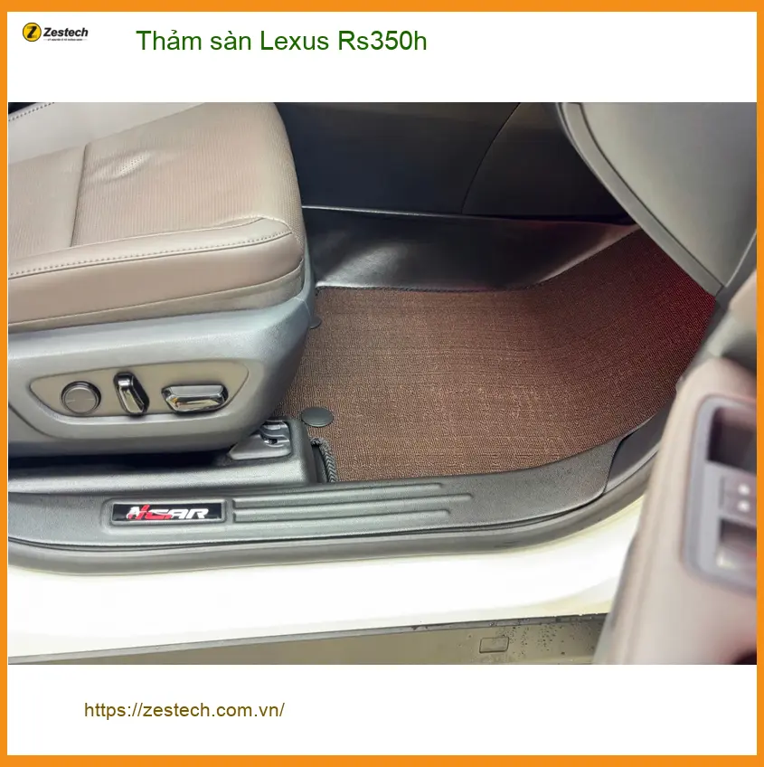 Chị Thuỷ tìm mua thảm sàn Lexus Rs350h ở Quận Gò Vấp, muốn loại bền đẹp ảnh thực tế 3