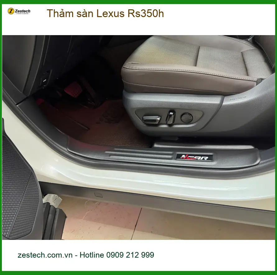 Chị Thuỷ tìm mua thảm sàn Lexus Rs350h ở Quận Gò Vấp, muốn loại bền đẹp ảnh thực tế 4
