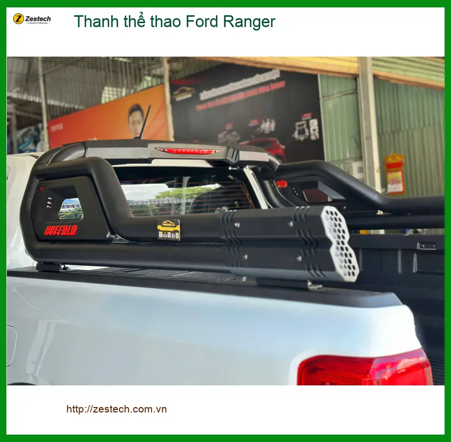 Anh Tấn lắp Thanh thể thao Ford Ranger tại Quận 2 để tăng vẻ hầm hố cho xe ảnh thực tế 2