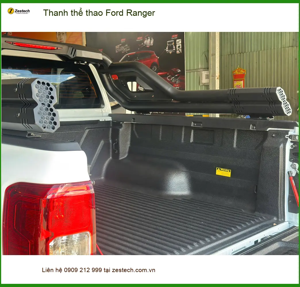 Anh Tấn lắp Thanh thể thao Ford Ranger tại Quận 2 để tăng vẻ hầm hố cho xe ảnh thực tế 3